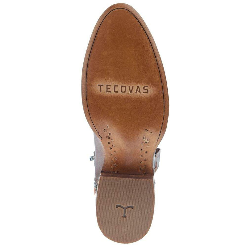 Tecovas Men`s Dean Scotch Goat Vamp 8In Goat Scotch Top Boot
