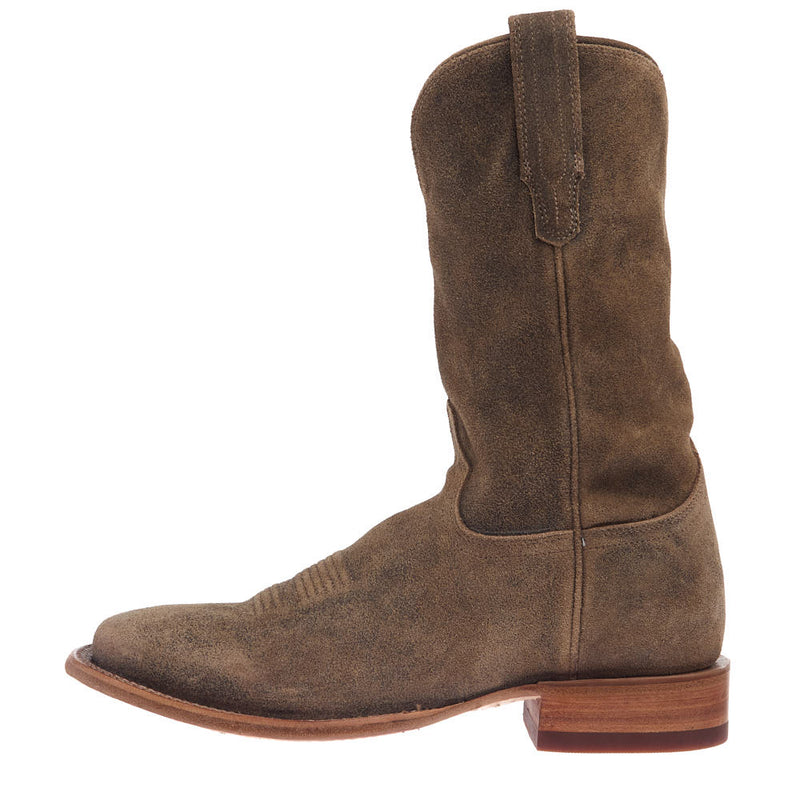 Tecovas Men's Doc Gravel Suede Vamp 12in Suede Top