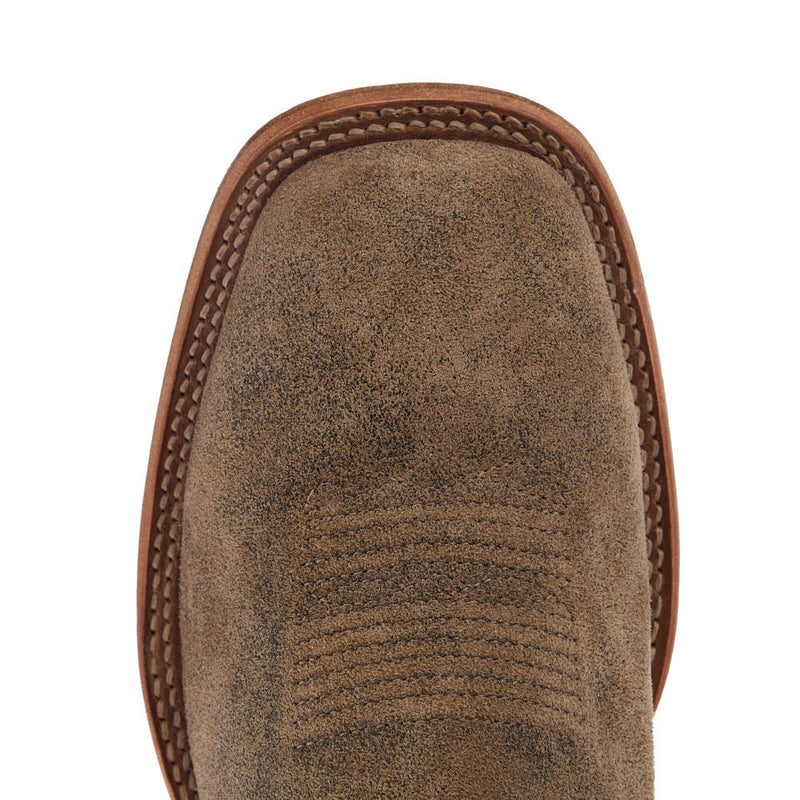 Tecovas Men's Doc Gravel Suede Vamp 12in Suede Top