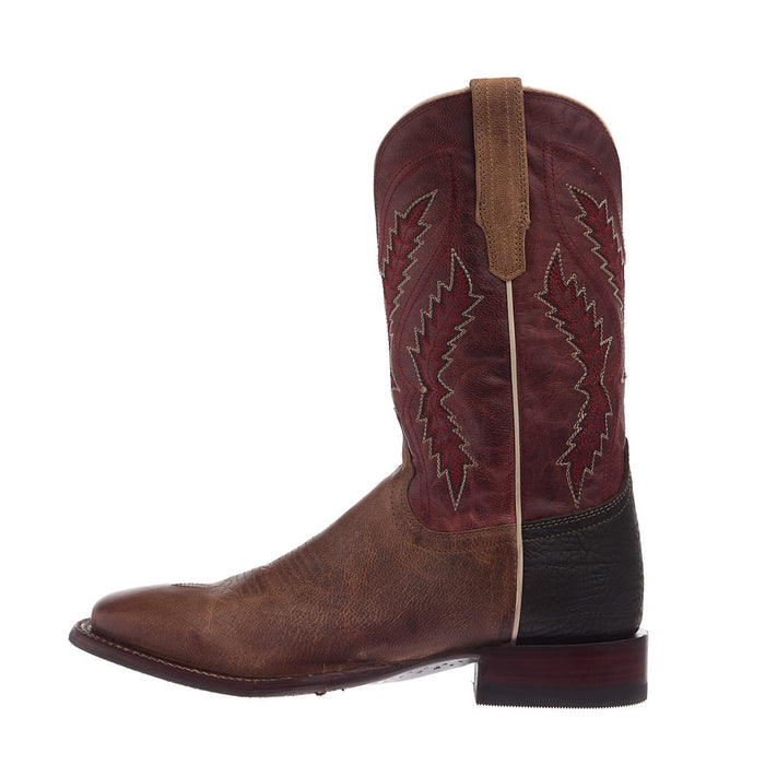 Tecovas Men's Doc Oat Goat Vamp 12in Red Top
