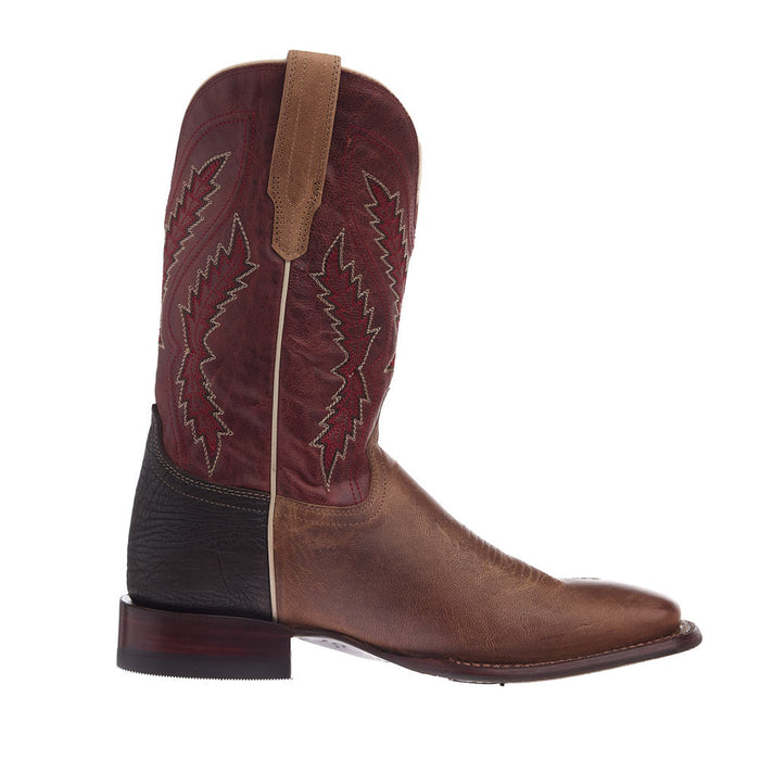 Tecovas Men's Doc Oat Goat Vamp 12in Red Top