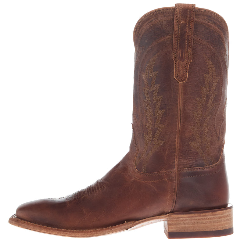 Tecovas Men`s Doc Scotch Goat Vamp 12In Goat Scotch Top Boot