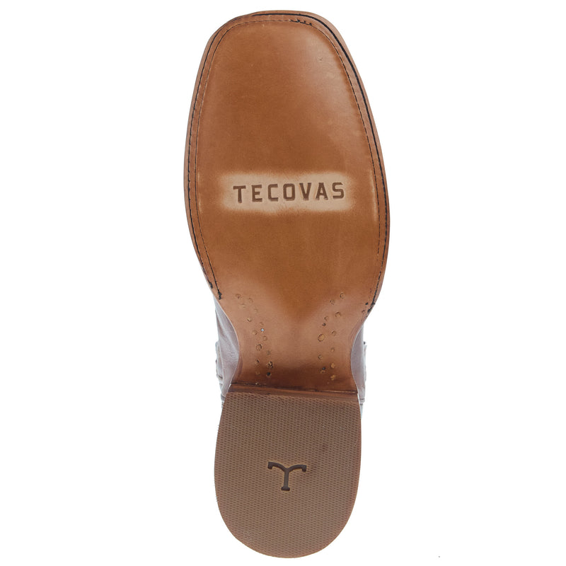 Tecovas Men`s Doc Scotch Goat Vamp 12In Goat Scotch Top Boot