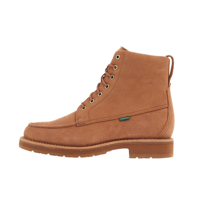Tecovas Men`s The Rugged Moc Roughout Natural Lace Up