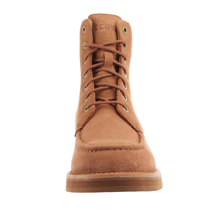 Tecovas Men`s The Rugged Moc Roughout Natural Lace Up