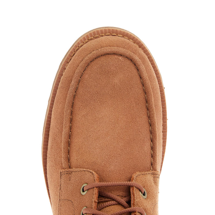Tecovas Men`s The Rugged Moc Roughout Natural Lace Up