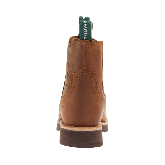 Tecovas Men`s The Rugged Chelsea Light Tobacco Pull On Boot