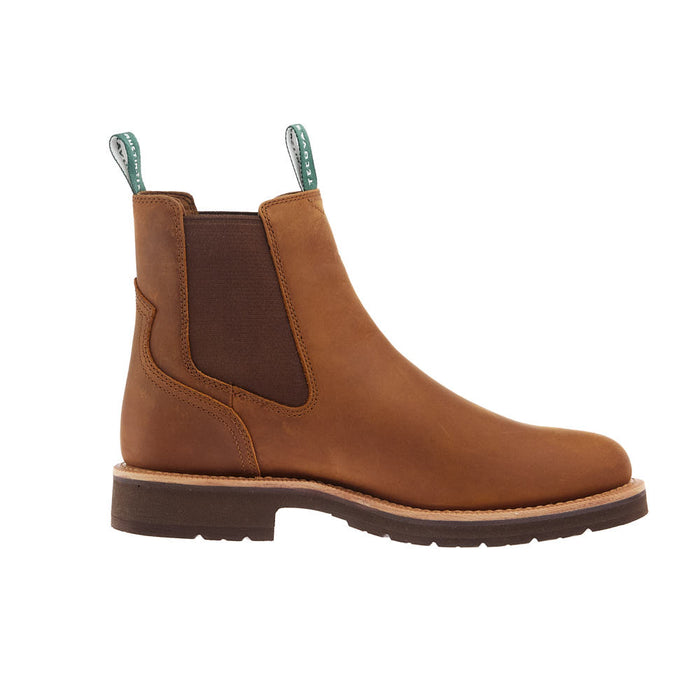 Tecovas Men`s The Rugged Chelsea Light Tobacco Pull On Boot