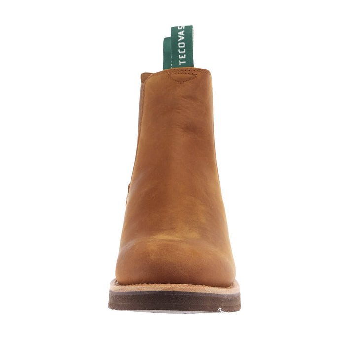 Tecovas Men`s The Rugged Chelsea Light Tobacco Pull On Boot