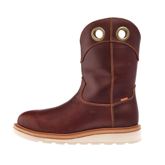Tecovas Mens LongHaul Roper Maple 10In Top WP Composite Round Toe Work Boot