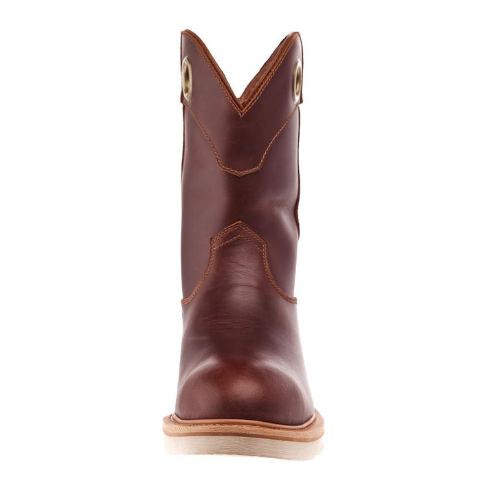 Tecovas Mens LongHaul Roper Maple 10In Top WP Composite Round Toe Work Boot