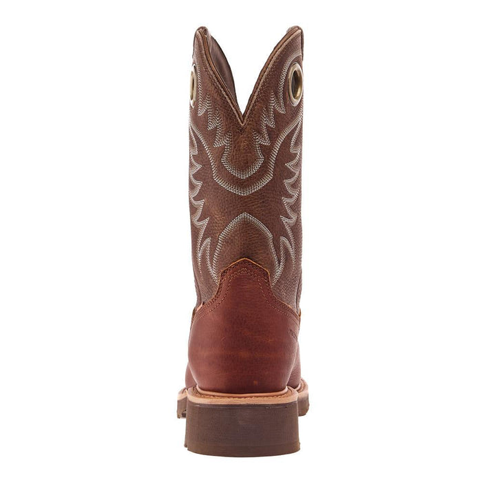 Tecovas Men`s LongHaul Saddle 11In Top WP Composite Square Toe Work Bo