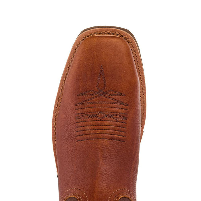 Tecovas Men`s LongHaul Saddle 11In Top WP Composite Square Toe Work Boot
