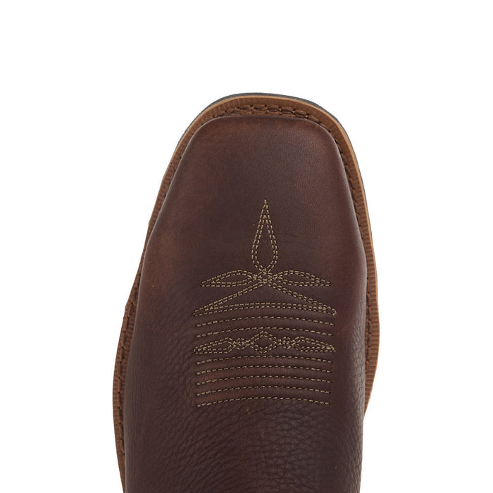 Tecovas Men's LongHaul Brown 11In Top WP Composite Square Toe Work Boot