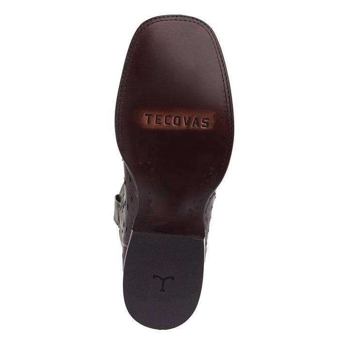 Tecovas Men's Emmit Tobacco Full Quill Ostrich Boot