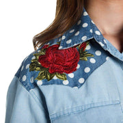Rodeo Quincy Women's Blue Betsy Snap Shirt