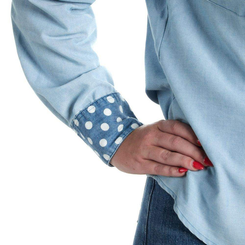 Rodeo Quincy Women's Blue Betsy Snap Shirt