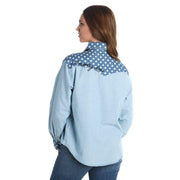 Rodeo Quincy Women's Blue Betsy Snap Shirt