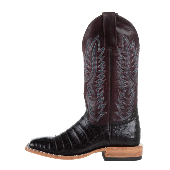 Macie Bean Boots Women`s Hand Black Caiman Cowgirl Boot