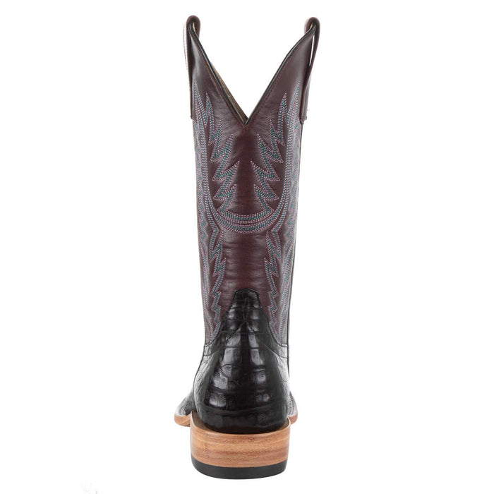 Macie Bean Boots Women`s Hand Black Caiman Cowgirl Boot