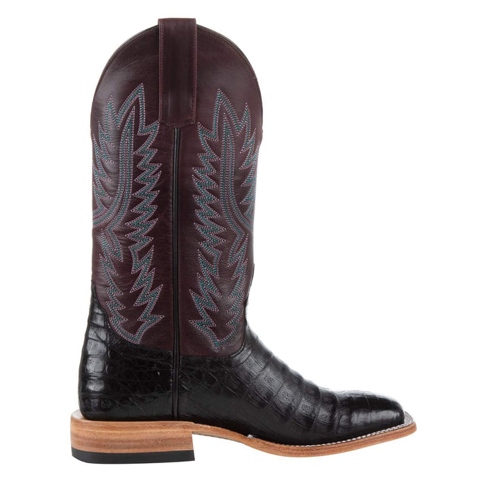 Macie Bean Boots Women`s Hand Black Caiman Cowgirl Boot