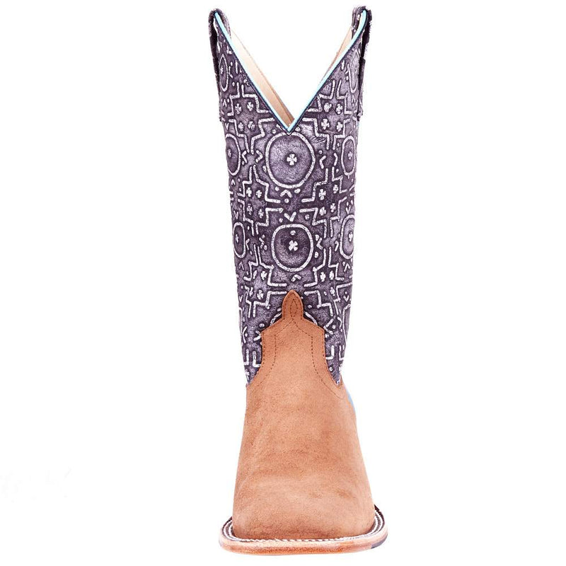 Macie Bean Women's Top Hand Bean Sand Suede Cowgirl Boot