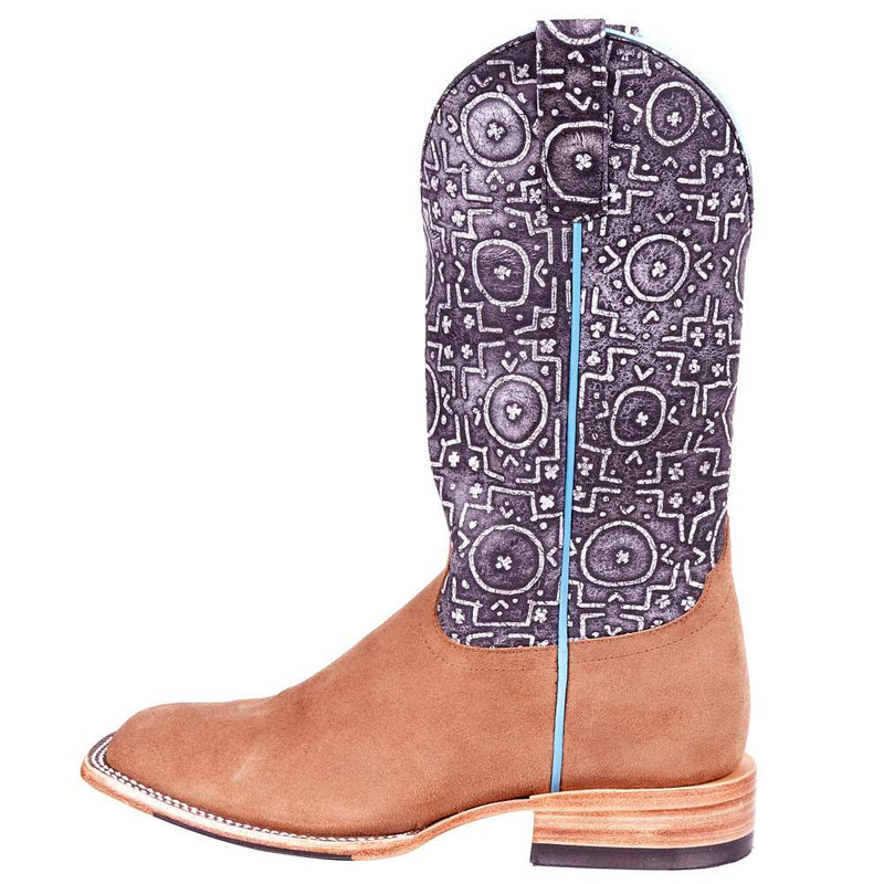 Macie Bean Women's Top Hand Bean Sand Suede Cowgirl Boot