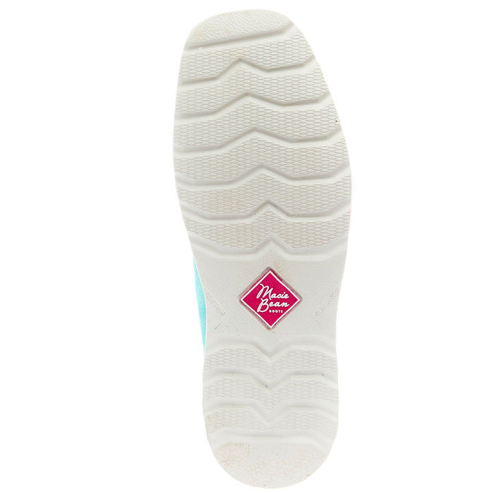 Macie Bean Women's Turquoise Suede Swedge Casual