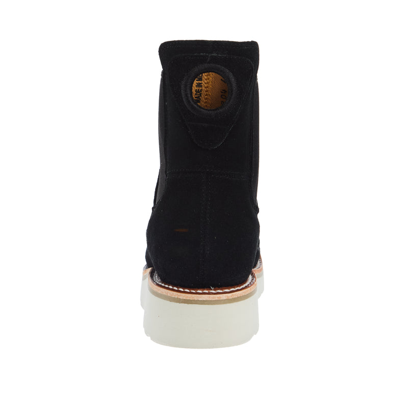 Macie Bean Women`s Black Suede Swedge Casual