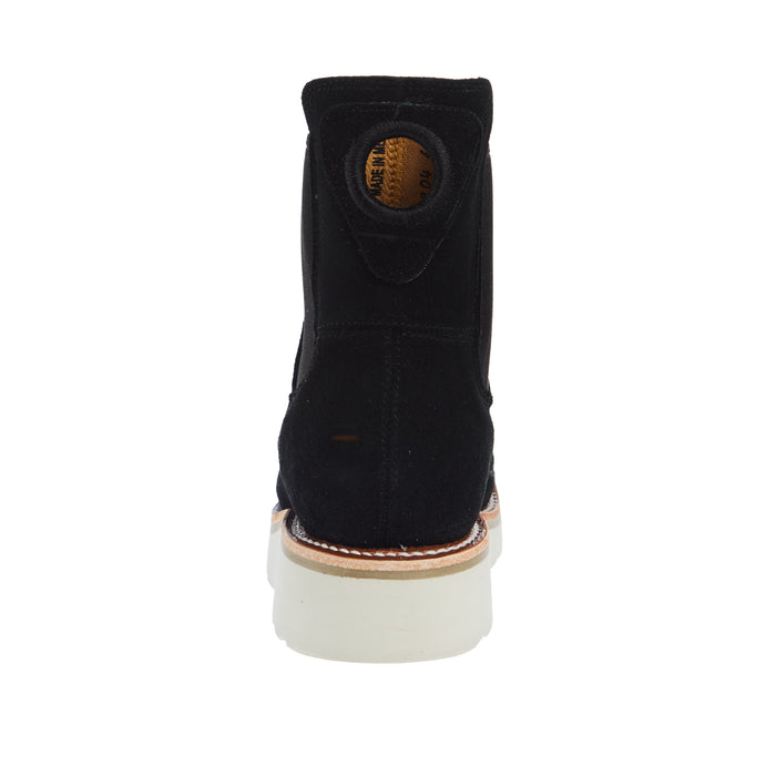 Macie Bean Women`s Black Suede Swedge Casual