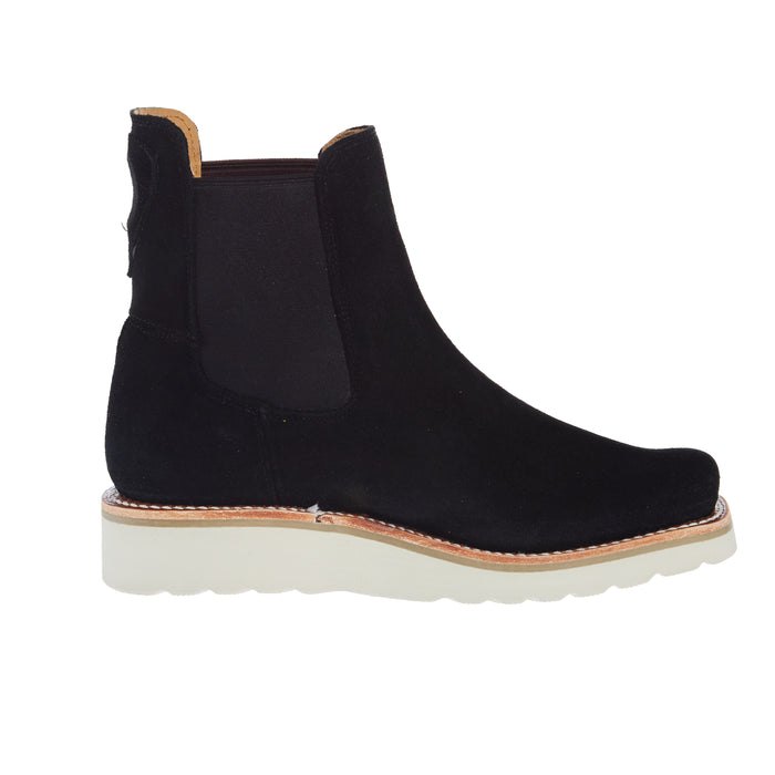 Macie Bean Women`s Black Suede Swedge Casual