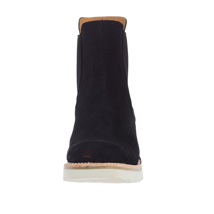 Macie Bean Women`s Black Suede Swedge Casual
