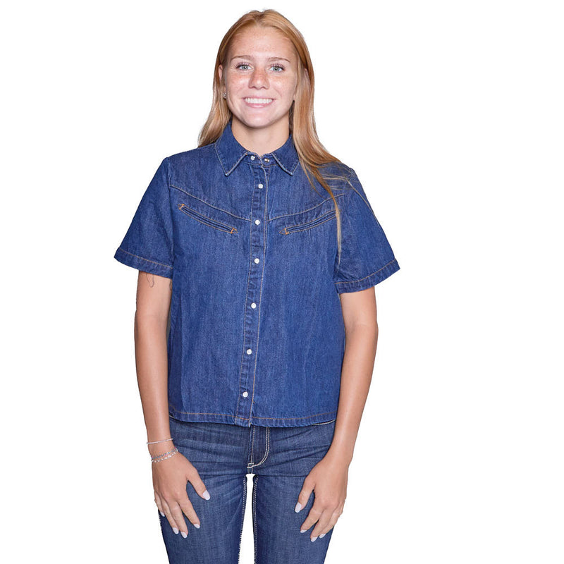 Rodeo Quincy Women's Freeman Ranch Denim Top