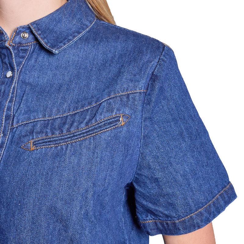 Rodeo Quincy Women's Freeman Ranch Denim Top