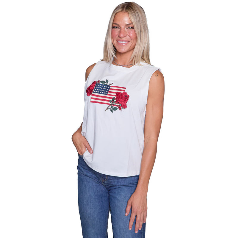 Rodeo Quincy Women's American Rodeo Muscle Tank