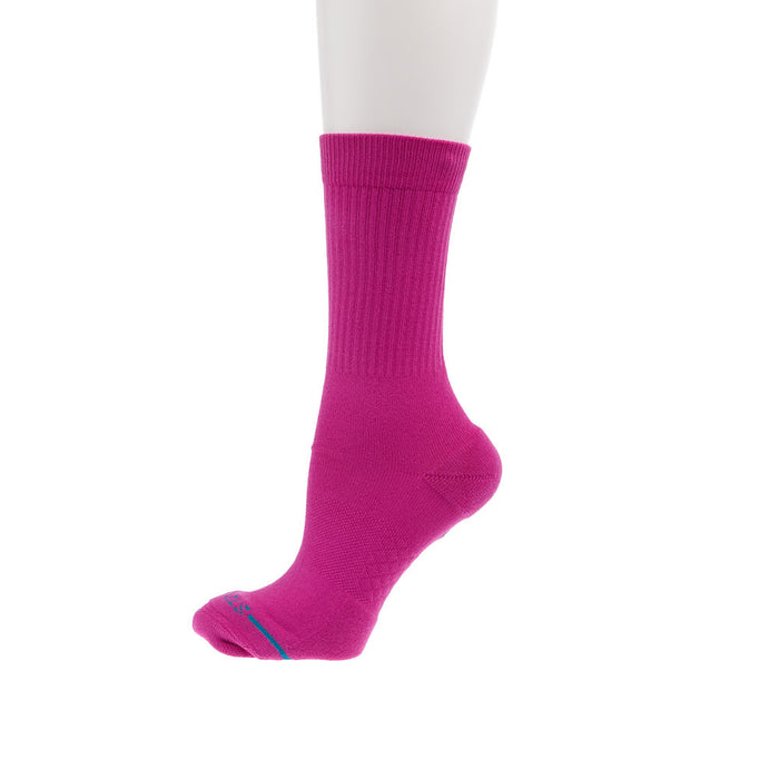 Stance Unisex Icon Fuschia Crew Socks