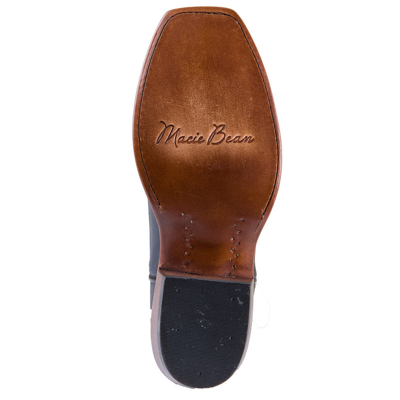 Macie Bean Women's Black Dutton Vamp 11in Matching Top Boot