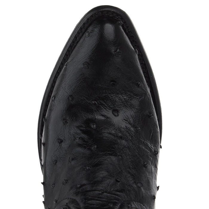 Macie Bean Top Hand Women's Black Full Quill Ostrich Vamp 15in Black Station Boot