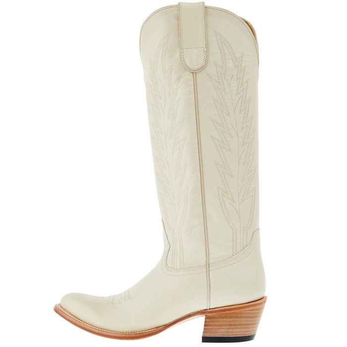 Macie Bean Women's Spacey Gracey Cream 15in. Almond Toe Boot