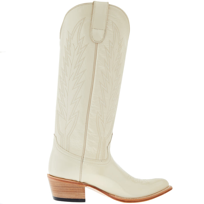 Macie Bean Women's Spacey Gracey Cream 15in. Almond Toe Boot