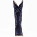 Macie Bean Women's Midnight in Paris (Texas) Marine Blue Suede Cowgirl Boot