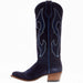 Macie Bean Women's Midnight in Paris (Texas) Marine Blue Suede Cowgirl Boot