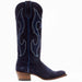 Macie Bean Women's Midnight in Paris (Texas) Marine Blue Suede Cowgirl Boot
