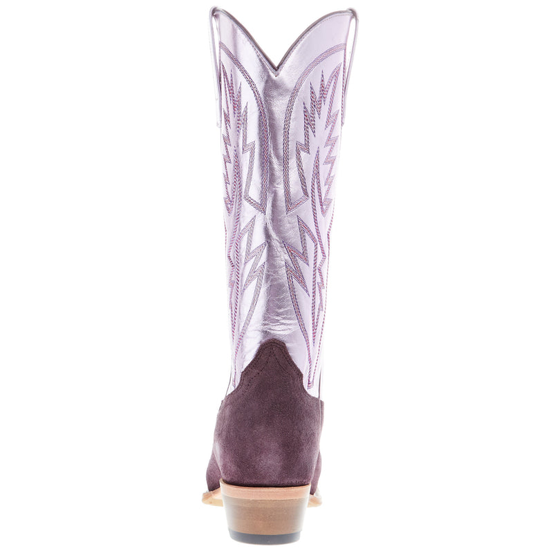 Macie Bean Top Hand Women's Cosmic Cowgirl 13 In Pink Metallic Top Cowgirl Boot