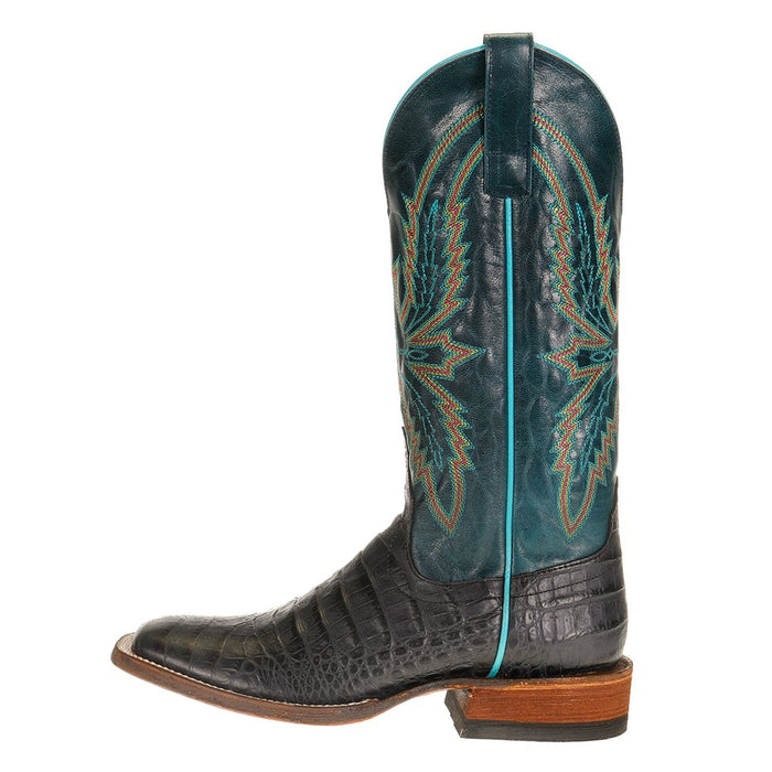 Macie Bean Women's Bite In Shining Armour Turquoise Top Boot