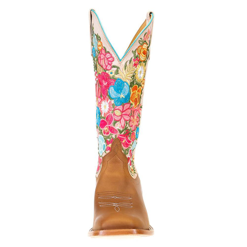 Macie Bean Womens MB Ring around the Rosita Floral Boot