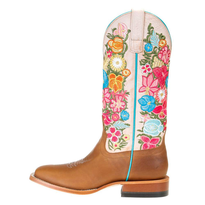 Macie Bean Womens MB Ring around the Rosita Floral Boot