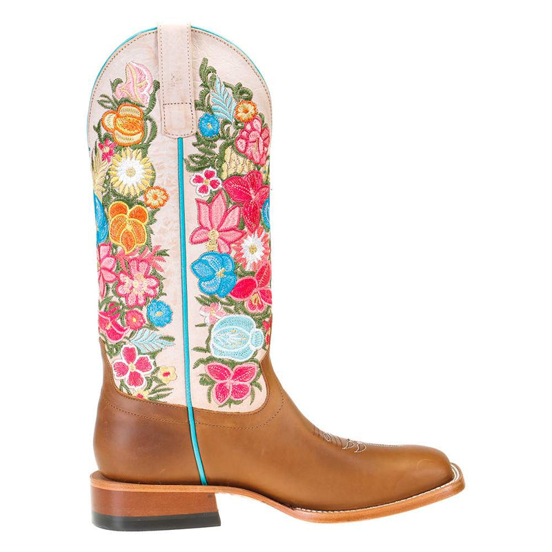 Macie Bean Womens MB Ring around the Rosita Floral Boot