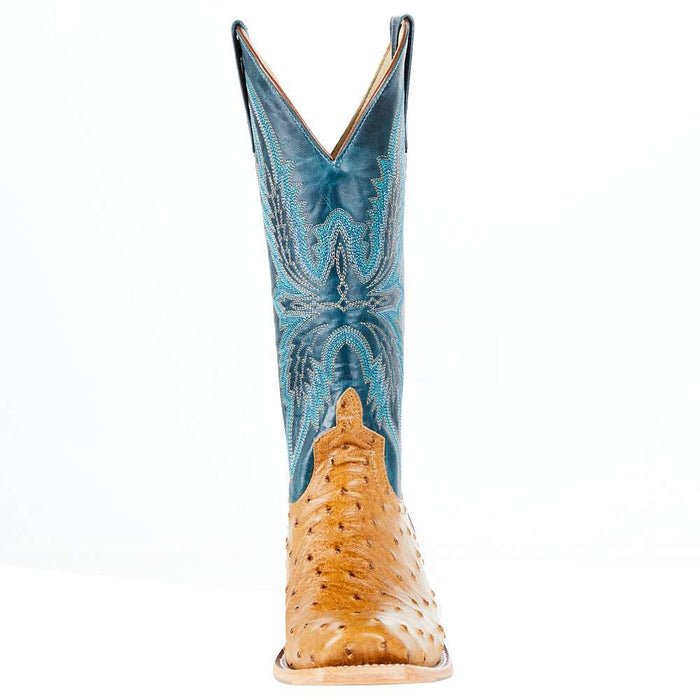 Macie Bean Top Hand Women`s Antique Saddle Navy Explosion Boot