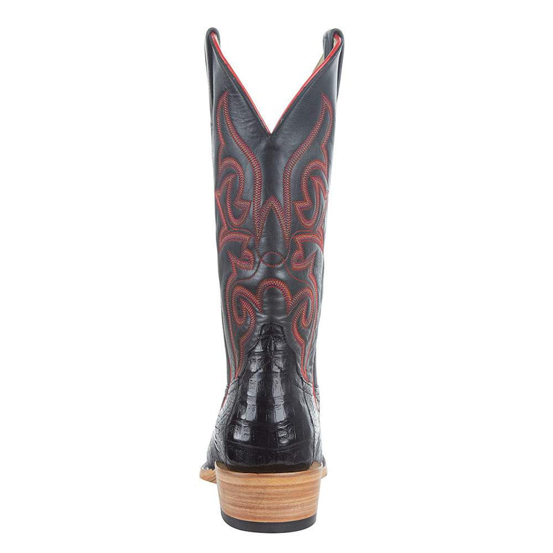 Macie Bean Top Hand Women's Black Caiman Black 13 Top TK Toe Boot